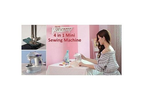 Mini machine à Coudre Double Speed-Mini Sewing Machine au meilleur prix au Maroc
