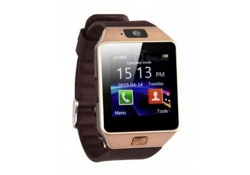 SMART Watch Montre Bluetooth & Carte SIM - Gold au meilleur prix au Maroc