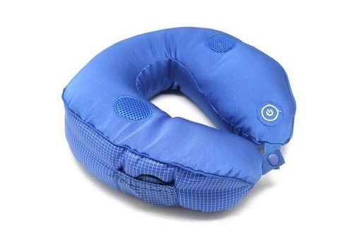 Oreiller Massage Avec Haut-Parleur MP3-BLEU au meilleur prix au Maroc