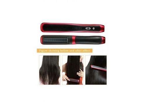 Lisseur cheveux brosse peigne Straightner ORIGINALE ET PROFESSIONNELLE au meilleur prix au Maroc