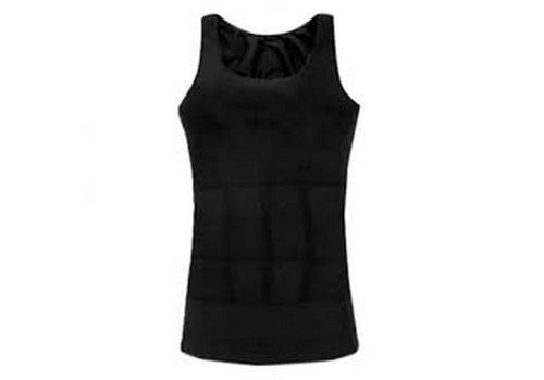 Débardeur Gainant Amincissant Pour Homme - Black au meilleur prix au Maroc