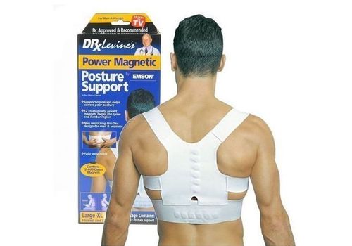 Correcteur de Posture Puissance magnétique arrière de l'épaule  support gilet de Support au meilleur prix au Maroc