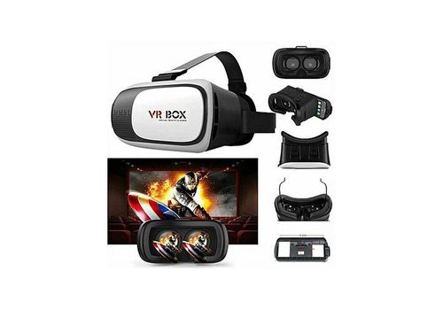 Super VR BOX Lunettes 3D Réalité Virtuelle Case VR BOX Pour Tous mobiles Top vente au meilleur prix au Maroc