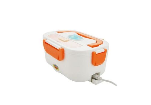 ELECTRIC LUNCHBOX BOITE A REPAS ELECTRIQUE ET CHAUFFE PLATS ORANGE au meilleur prix au Maroc