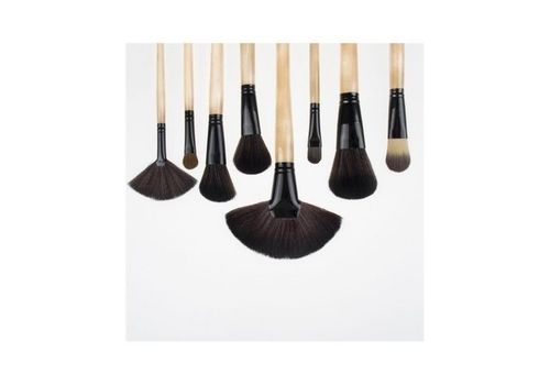 Pack 24 Pinceaux pour maquillage + Pochette au meilleur prix au Maroc