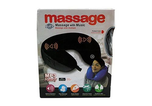 Oreiller Massage Avec Haut-Parleur MP3-NOIR au meilleur prix au Maroc
