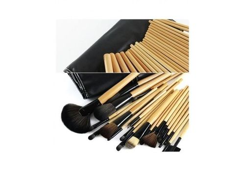 Pack 24 Pinceaux pour maquillage + Pochette au meilleur prix au Maroc