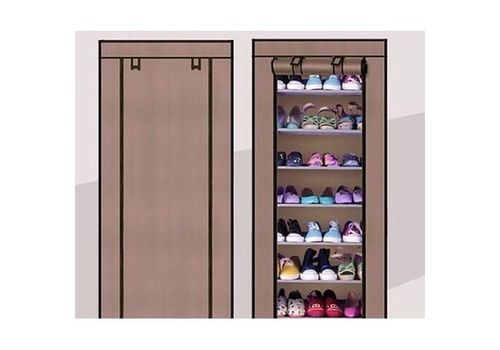 Armoire de chaussure 7 étages - MARRON au meilleur prix au Maroc