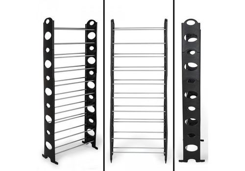 simple empilable 10 étages 30 Paire de chaussures debout Étagère au meilleur prix au Maroc