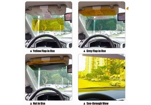 Pare soleil HD Vision Visor anti-reflet Night & Day pour voiture au meilleur prix au Maroc