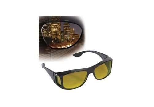 2 Lunettes HD Vision: 1 pour Le Jour et 1 pour la Nuit au meilleur prix au Maroc