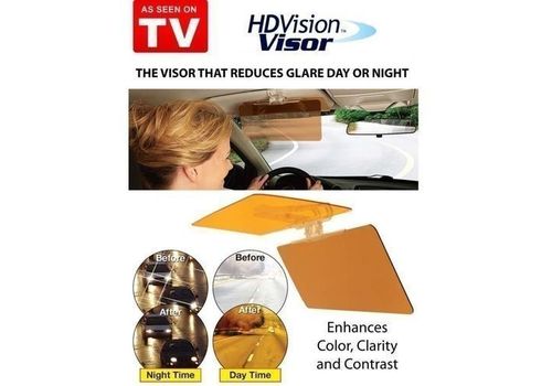 Pare soleil HD Vision Visor anti-reflet Night & Day pour voiture au meilleur prix au Maroc