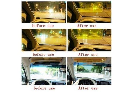 Pare soleil HD Vision Visor anti-reflet Night & Day pour voiture au meilleur prix au Maroc