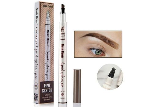Traceur de Précision Pour Sourcils eyebrow pen liquid Dark grey waterproof au meilleur prix au Maroc