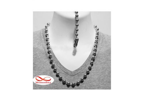 Collier Gi's En Boules D'acier Inoxydable au meilleur prix au Maroc