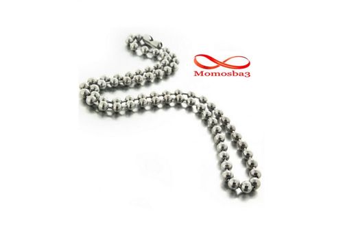 Collier Gi's En Boules D'acier Inoxydable au meilleur prix au Maroc