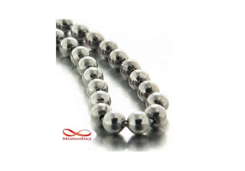 Collier Gi's En Boules D'acier Inoxydable au meilleur prix au Maroc