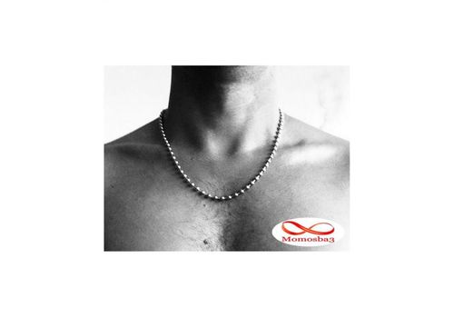 Collier Gi's En Boules D'acier Inoxydable au meilleur prix au Maroc