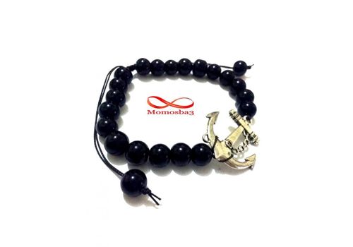 Agate Verre Avec Pendentif Ancre Marine (Fil Réglable) au meilleur prix au Maroc