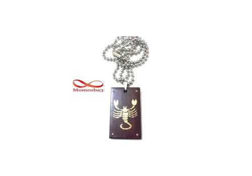 Chaine Avec Pendentif Scorpion En Acier Inoxydable au meilleur prix au Maroc