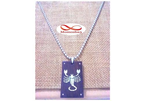 Chaine Avec Pendentif Scorpion En Acier Inoxydable au meilleur prix au Maroc