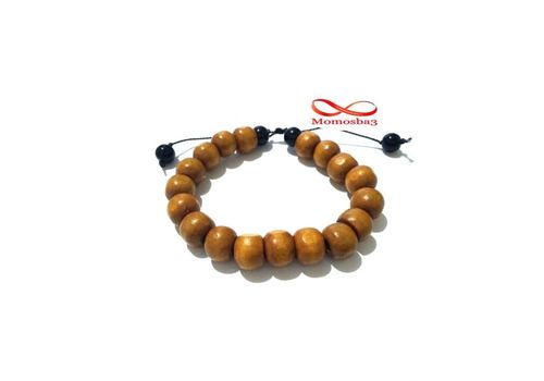 Agate Bois MARRON Avec Cordon Réglable au meilleur prix au Maroc