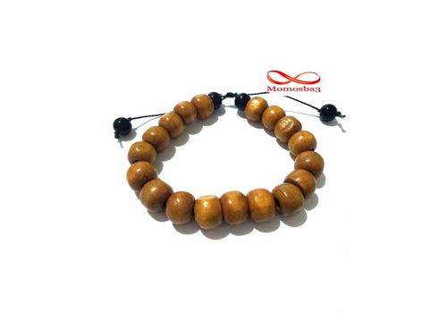 Agate Bois MARRON Avec Cordon Réglable au meilleur prix au Maroc