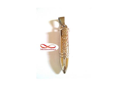 Chaine Avec Pendentif Balle Reborni En Acier Inoxydable au meilleur prix au Maroc