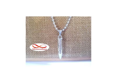 Chaine Avec Pendentif Balle Reborni En Acier Inoxydable au meilleur prix au Maroc