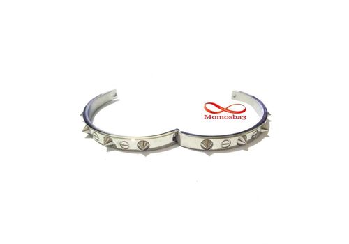 Bracelet En Acier Inoxydable Argenté Unisex au meilleur prix au Maroc