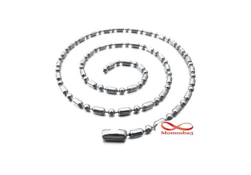 Chaîne En Acier Inoxydable Argenté - Unisex au meilleur prix au Maroc