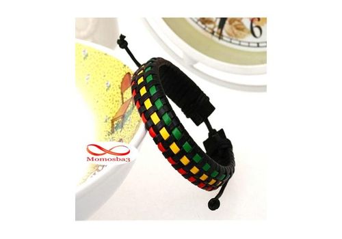 Bracelet Skye Noir Avec 3 Couleurs - Fil Réglable au meilleur prix au Maroc