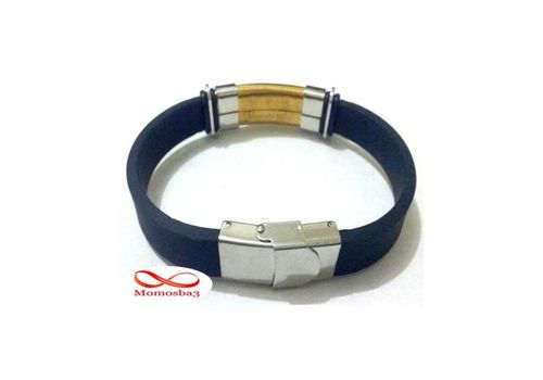 Bracelet En Silicone, Acier Inoxydable & Plaqué Or au meilleur prix au Maroc