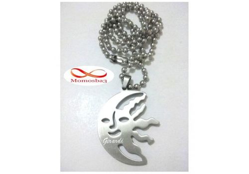 Chaîne Avec Pendentif Soleil En Acier Inoxydable au meilleur prix au Maroc