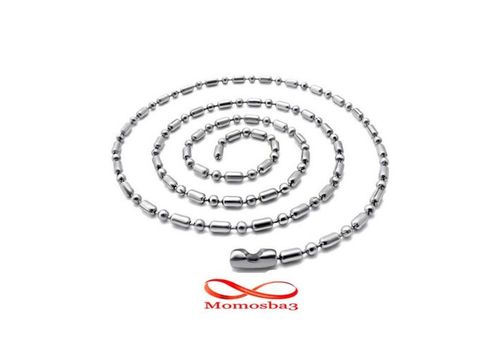 Chaîne En Acier Inoxydable Argenté - Unisex au meilleur prix au Maroc