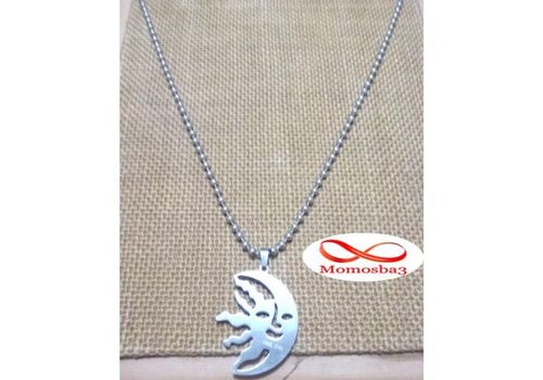 Chaîne Avec Pendentif Soleil En Acier Inoxydable au meilleur prix au Maroc