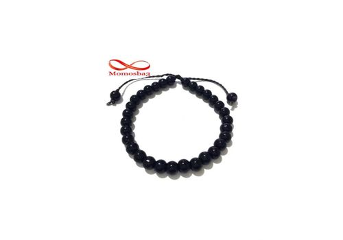Bracelet Petites Perles - Noir au meilleur prix au Maroc