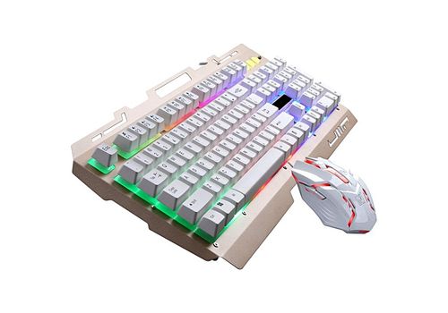 G700 LED arc-en-jeu de jeu de rétroéclairage couleur USB filaire souris clavier au meilleur prix au Maroc