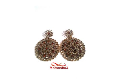 Boucles D’oreilles Femme - BRONZE Avec Pierres au meilleur prix au Maroc