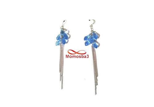 Boucles D’oreilles a La Mode Pour Femme - BLEU au meilleur prix au Maroc