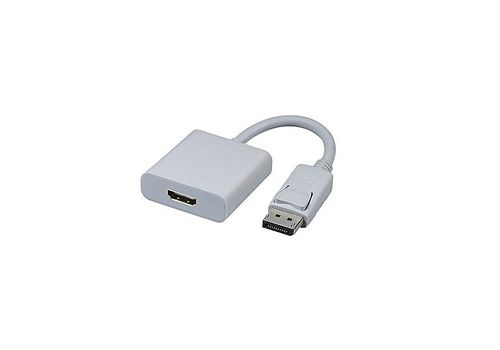CABLE  D'AFFICHAGE  DISPLAY PORT  M/HDMI F BLANC au meilleur prix au Maroc