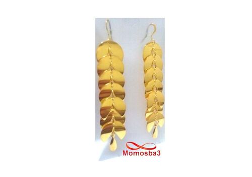 Boucles D’oreilles Pour Femme DORE a La Mode au meilleur prix au Maroc