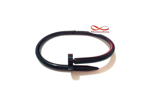 Bracelet Clou en Acier Inoxydable Noir - Unisexe au meilleur prix au Maroc