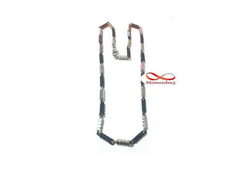 Chaîne En Acier Inoxydable Argenté + Noir au meilleur prix au Maroc