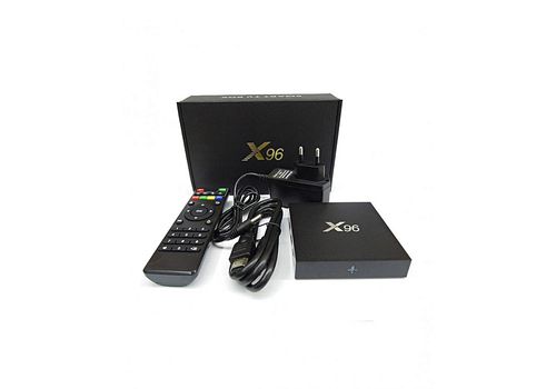 X96 TV BOX 8GB 1 GB RAM ANDROID 6.0 NOIR au meilleur prix au Maroc