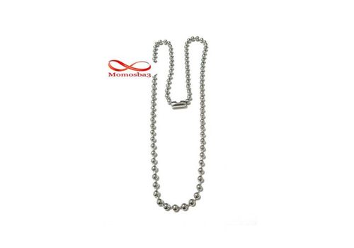 Chaine Maille Boule En Acier Inoxydable - Argenté au meilleur prix au Maroc