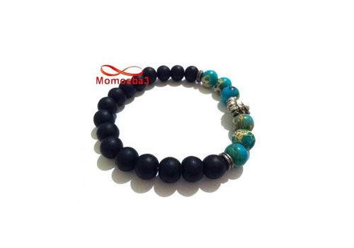 Agate Pierres Naturelle Avec Pendentif LION - élastique au meilleur prix au Maroc