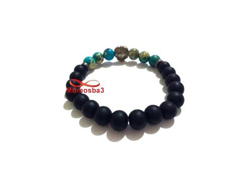 Agate Pierres Naturelle Avec Pendentif LION - élastique au meilleur prix au Maroc