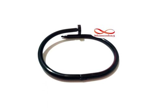 Bracelet Clou en Acier Inoxydable Noir - Unisexe au meilleur prix au Maroc