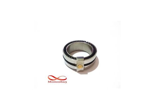 Bague En Acier Inoxydable Taille (7) - Unisex au meilleur prix au Maroc